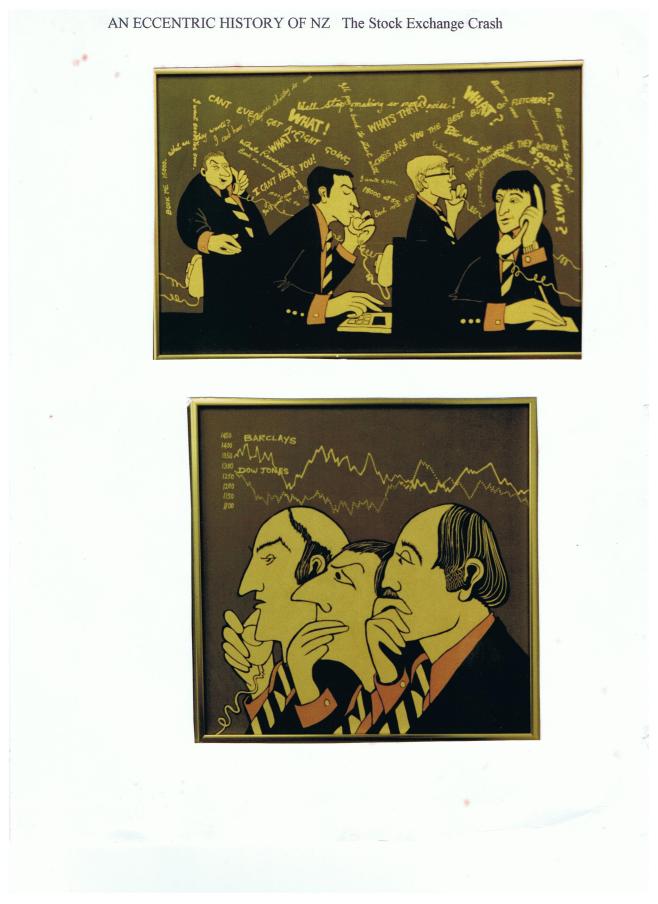 Wellington Stock Exchange 1987. Looks like history is about to recur