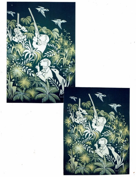 French Shooting Party 1770's